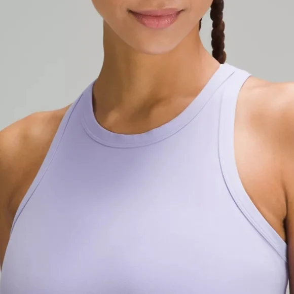 lululemon Align Waist-Length Racerback Tank Top in Lilac Smoke - Picture 4 of 11